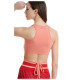 Bodytalk Γυναικεία αμάνικη μπλούζα crop